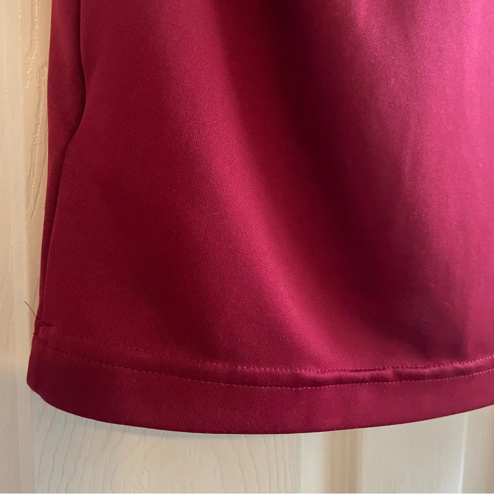Adidas Large Red Classic Polo Shirt